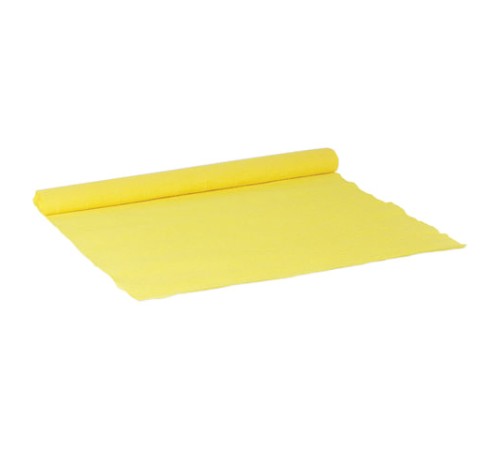 Бумага гофрированная/креповая, 110 г/м2, 50х250 см, желтая, ОСТРОВ СОКРОВИЩ, 129146