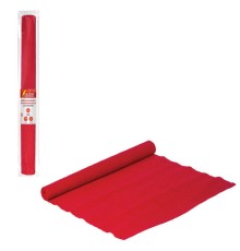 Бумага гофрированная/креповая, 110 г/м2, 50х250 см, красная, ОСТРОВ СОКРОВИЩ, 129148