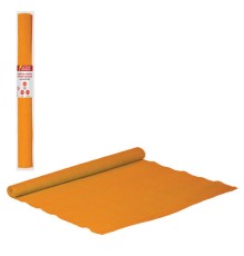 Бумага гофрированная/креповая, 110 г/м2, 50х250 см, оранжевая, ОСТРОВ СОКРОВИЩ, 129149