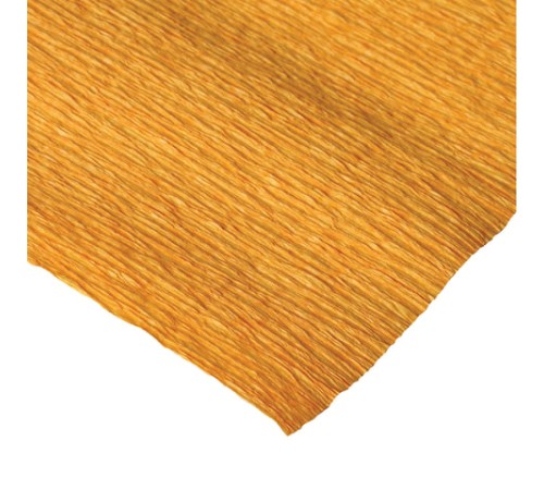 Бумага гофрированная/креповая, 110 г/м2, 50х250 см, оранжевая, ОСТРОВ СОКРОВИЩ, 129149