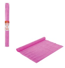 Бумага гофрированная/креповая, 110 г/м2, 50х250 см, розовая, ОСТРОВ СОКРОВИЩ, 129150