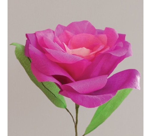 Бумага гофрированная/креповая, 110 г/м2, 50х250 см, розовая, ОСТРОВ СОКРОВИЩ, 129150