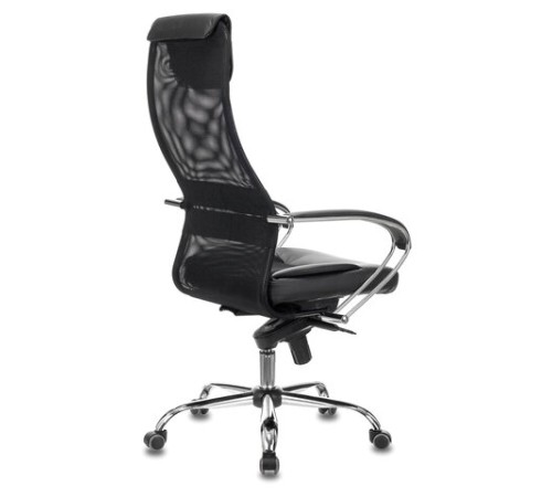 Кресло офисное BRABIX PREMIUM "Stalker EX-609 PRO", хром, мультиблок, ткань-сетка/экокожа, черное, 532416, EX609PRO_532416 Кресло офисное BRABIX PREMIUM "Stalker EX-609 PRO", хром, мультиблок, ткань-сетка/экокожа, черное, 532416, EX609PRO_532416