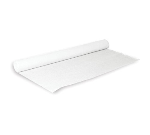 Бумага гофрированная/креповая, 110 г/м2, 50х250 см, белая, ОСТРОВ СОКРОВИЩ, 129153