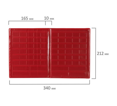 Касса букв, слогов и счета ПИФАГОР, с цветным рисунком, А5, ПВХ, цвет ассорти, 129215
