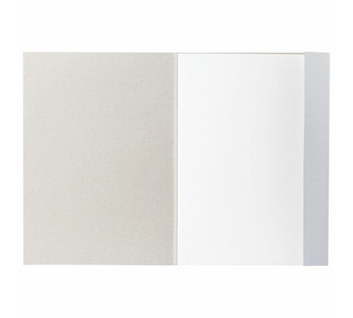 Папка для черчения БОЛЬШАЯ А3, 297х420 мм, 10 л., 200 г/м2, без рамки, ватман ГОЗНАК КБФ, BRAUBERG, 129226