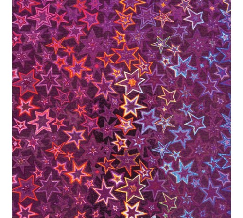 Цветная бумага, А4, ГОЛОГРАФИЧЕСКАЯ САМОКЛЕЯЩАЯСЯ, 8 листов 8 цветов, ОСТРОВ СОКРОВИЩ, 