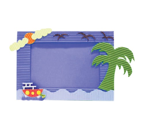 Картон цветной А4 ГОФРИРОВАННЫЙ, 5 листов, 5 цветов, 250 г/м2, ОСТРОВ СОКРОВИЩ, 129295