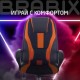 Кресло компьютерное BRABIX PREMIUM "Rapid GM-102", экокожа/ткань, черно/оранжевое, 532420, GM-102_532420