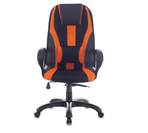 Кресло компьютерное BRABIX PREMIUM "Rapid GM-102", экокожа/ткань, черно/оранжевое, 532420, GM-102_532420 Кресло компьютерное BRABIX PREMIUM "Rapid GM-102", экокожа/ткань, черно/оранжевое, 532420, GM-102_532420