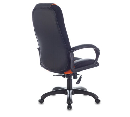 Кресло компьютерное BRABIX PREMIUM "Rapid GM-102", экокожа/ткань, черно/оранжевое, 532420, GM-102_532420 Кресло компьютерное BRABIX PREMIUM "Rapid GM-102", экокожа/ткань, черно/оранжевое, 532420, GM-102_532420