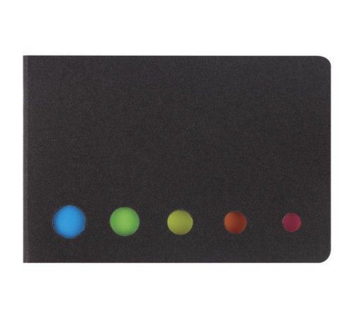 Закладки клейкие неоновые STAFF 