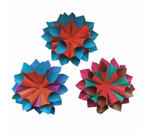 Цветная бумага А4 ДВУХЦВЕТНАЯ МЕЛОВАННАЯ (глянцевая), 10 листов, 20 цветов, в папке, ОСТРОВ СОКРОВИЩ, 200х280 мм, 129551