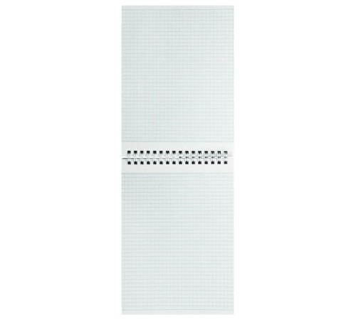 Блокнот А5 146х205 мм, 60 л., гребень, картон, жесткая подложка, клетка, BRAUBERG, 