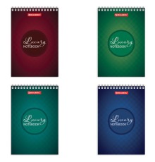 Блокнот МАЛЫЙ ФОРМАТ А6 97х145 мм, 60 л., гребень, картон, клетка, BRAUBERG, 