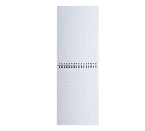 Блокнот МАЛЫЙ ФОРМАТ А6 97х145 мм, 60 л., гребень, картон, клетка, BRAUBERG, 