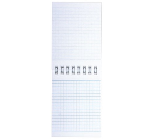 Блокнот МАЛЫЙ ФОРМАТ А7 75х105 мм, 40 л., гребень, картон, клетка, BRAUBERG, 