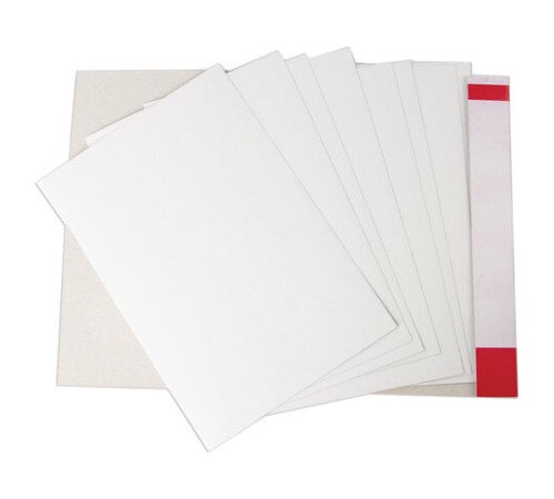 Картон белый А4 немелованный (матовый), 8 листов, в папке, BRAUBERG, 200х290 мм, 