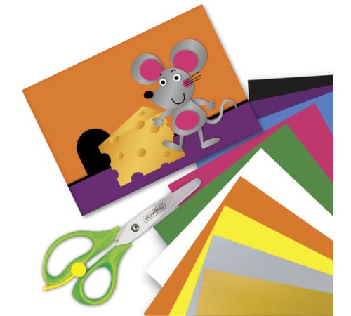 Картон цветной А4 немелованный (матовый), ВОЛШЕБНЫЙ, 10 листов 10 цветов, в папке, ПИФАГОР, 200х290 мм, 