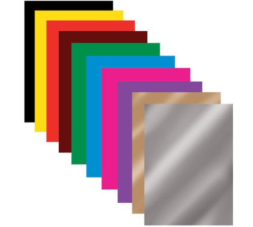 Цветная бумага А4 офсетная, ВОЛШЕБНАЯ, 16 листов 10 цветов, на скобе, BRAUBERG, 200х275 мм, 