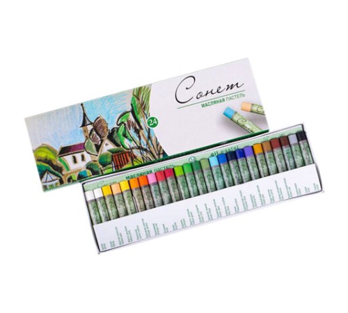 Пастель масляная художественная 