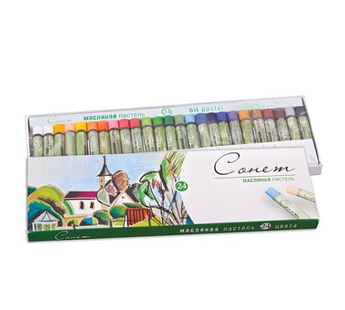 Пастель масляная художественная 