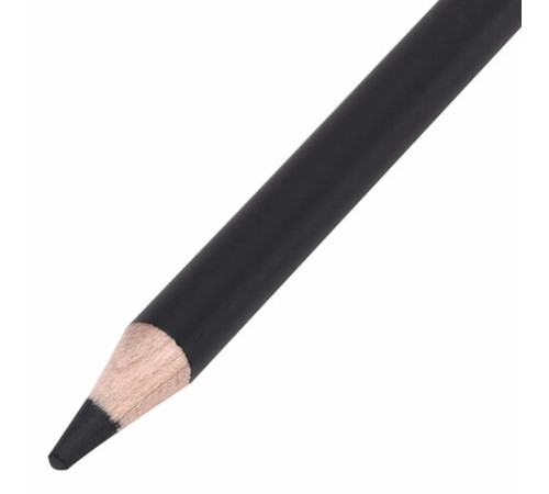 Карандаши (НАБОР 12 штук) угольные BRAUBERG ART CLASSIC, (МЯГКИЙ, СРЕДНИЙ, ТВЕРДЫЙ), 181293