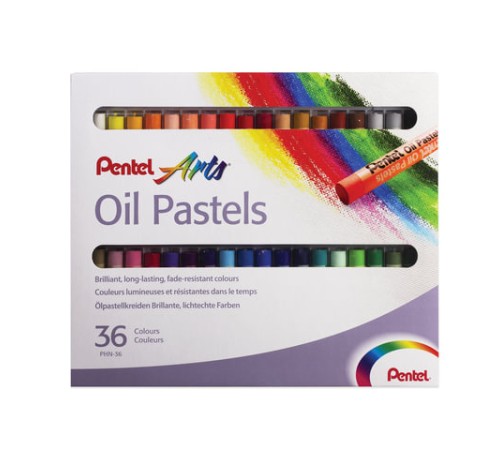 Пастель масляная художественная PENTEL 