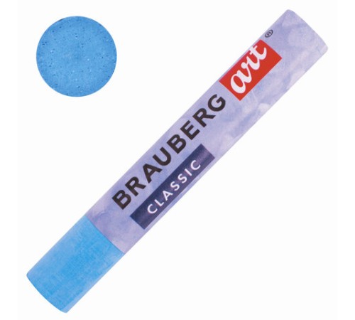 Пастель масляная художественная BRAUBERG ART CLASSIC, УТОЛЩЕННАЯ, 12 цветов, круглое сечение, 181450