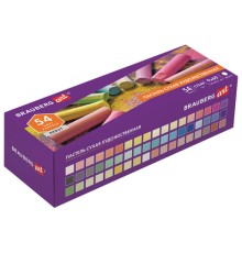 Пастель сухая художественная BRAUBERG ART DEBUT, 54 цвета, круглое сечение, 181462