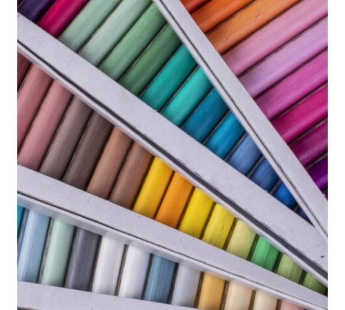 Пастель сухая художественная BRAUBERG ART DEBUT, 72 цвета, круглое сечение, 181463