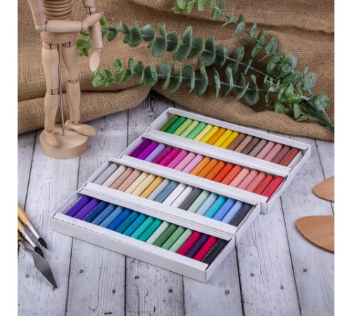 Пастель сухая художественная BRAUBERG ART DEBUT, 72 цвета, круглое сечение, 181463