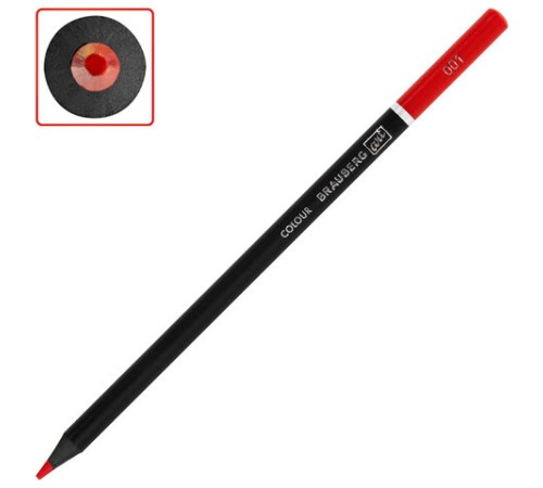 Карандаши цветные художественные BRAUBERG ART PREMIERE, 24 цвета, МЯГКИЙ грифель 4 мм, металл, 181541