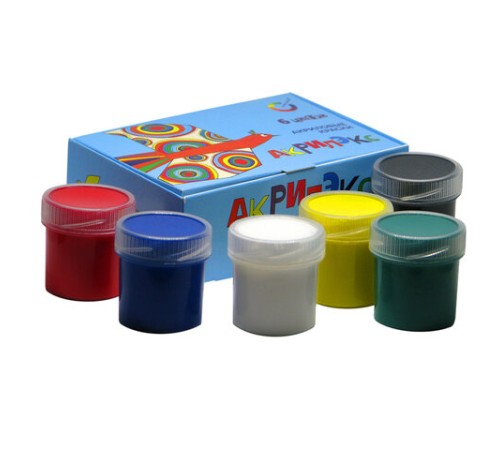 Краски акриловые 