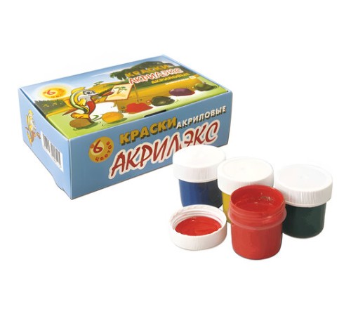 Краски акриловые 