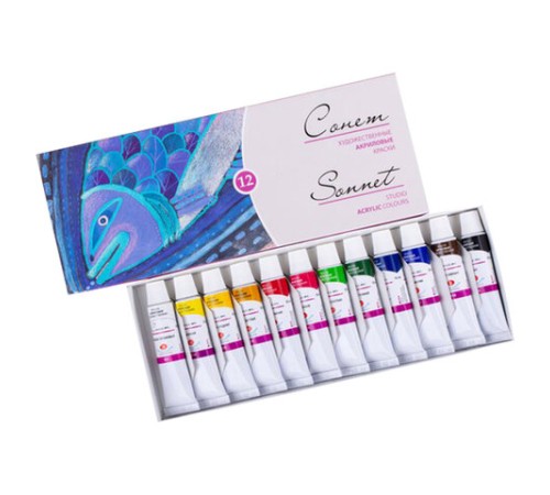 Краски акриловые художественные 