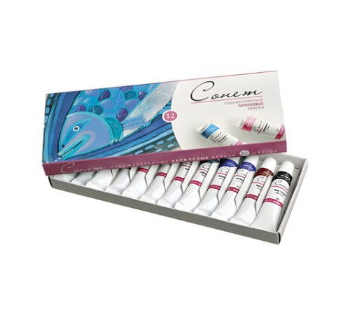 Краски акриловые художественные 