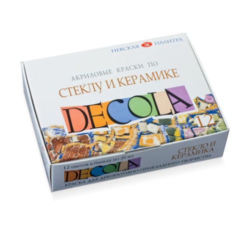 Краски акриловые по стеклу и керамике 