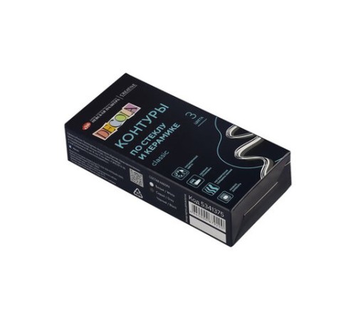 Контуры для работ по стеклу и керамике 