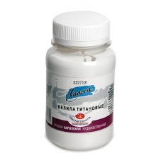 Краска акриловая «Ладога», 100 мл, белила титановые, Невская Палитра, 2227101