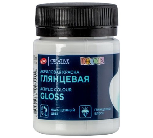 Краска акриловая глянцевая 