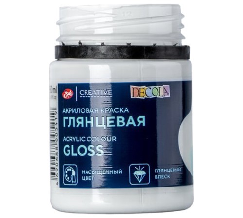 Краска акриловая глянцевая 