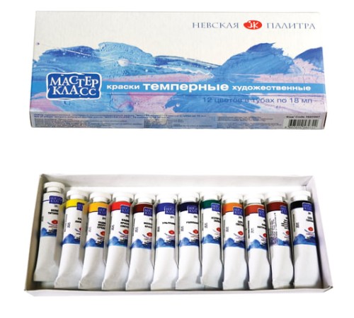 Краски темперные художественные 