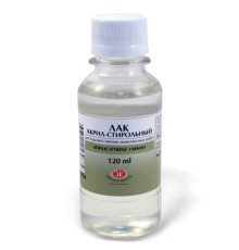 Лак акрил-стирольный, 120 мл, в банке, Невская Палитра, 2533935