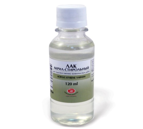 Лак акрил-стирольный, 120 мл, в банке, Невская Палитра, 2533935