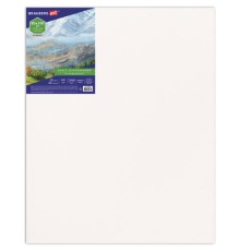 Холст на подрамнике BRAUBERG ART CLASSIC, 80х100см, грунт., 45%хлоп., 55%лен, среднее зерно, 190638