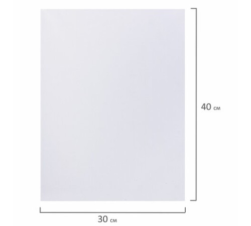 Холст на подрамнике BRAUBERG ART CLASSIC, 30х40 см, 440 г/м2, грунт, 100% хлопок, крупное зерно, 190645