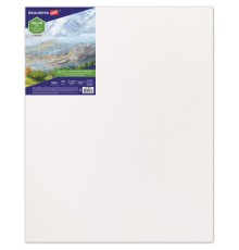 Холст на подрамнике BRAUBERG ART CLASSIC, 40х50 см, 440 г/м2, грунт, 100% хлопок, крупное зерно, 190646