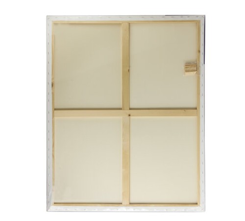 Холст на подрамнике BRAUBERG ART CLASSIC, 80х100см, 440 г/м2, грунт, 100% хлопок, крупное зерно, 190647