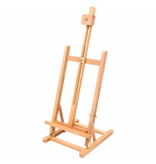 Мольберт настольный BRAUBERG ART CLASSIC, бук, 28х96х32см, высота холста 53см, 190656